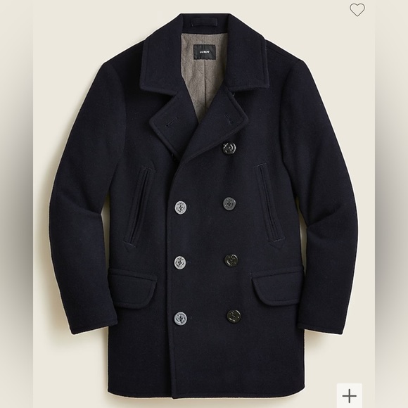 J. Crew Other - New JCrew Dock peacoat with Thinsulate